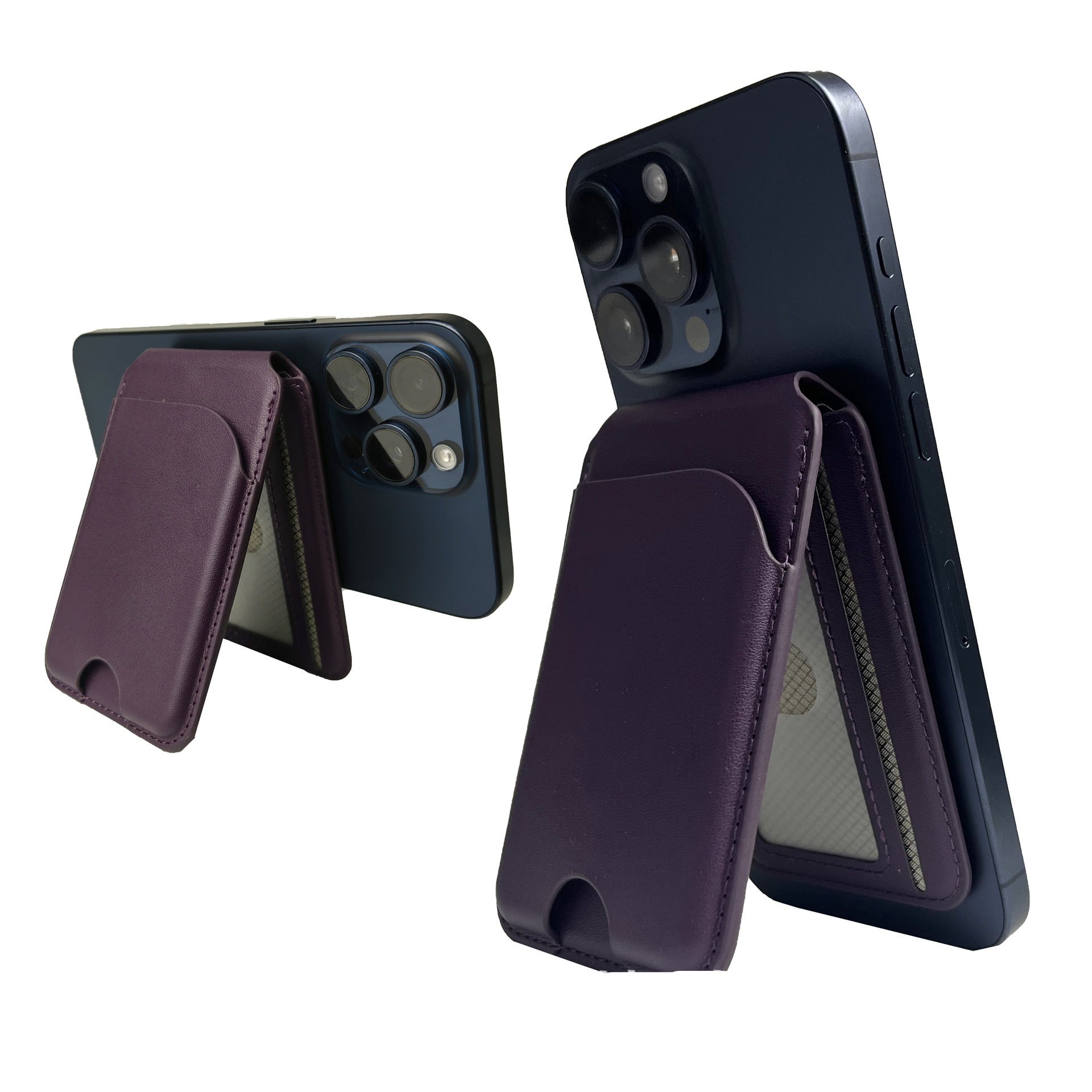 Expansion Card-inserting Mobile Phone Magnetic Card Holder